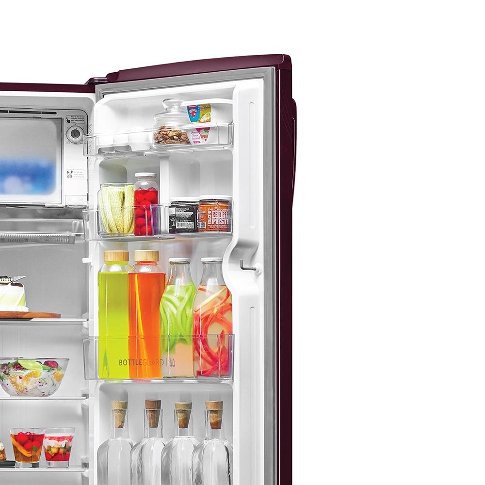 Haier 235L 2 Star Red Karen Single Door Refrigerator 